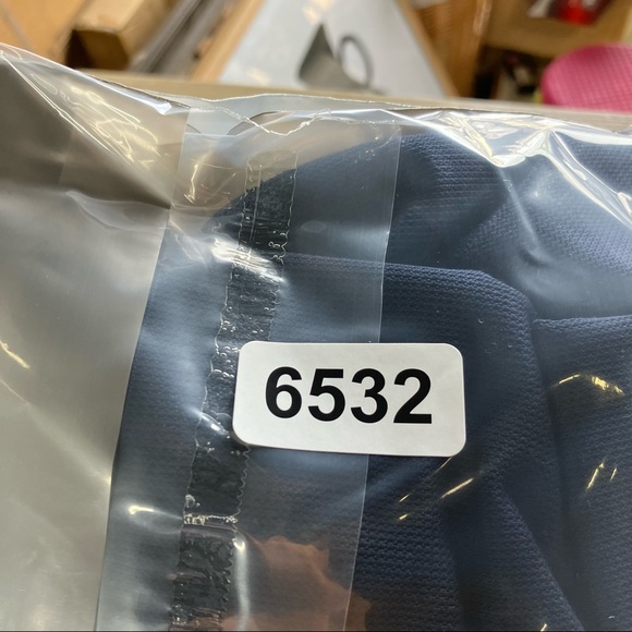 Nike Golf  Shirt Mens Large Fit Dry Tiger Woods Polo Navy Blue large - Picture 10 of 10